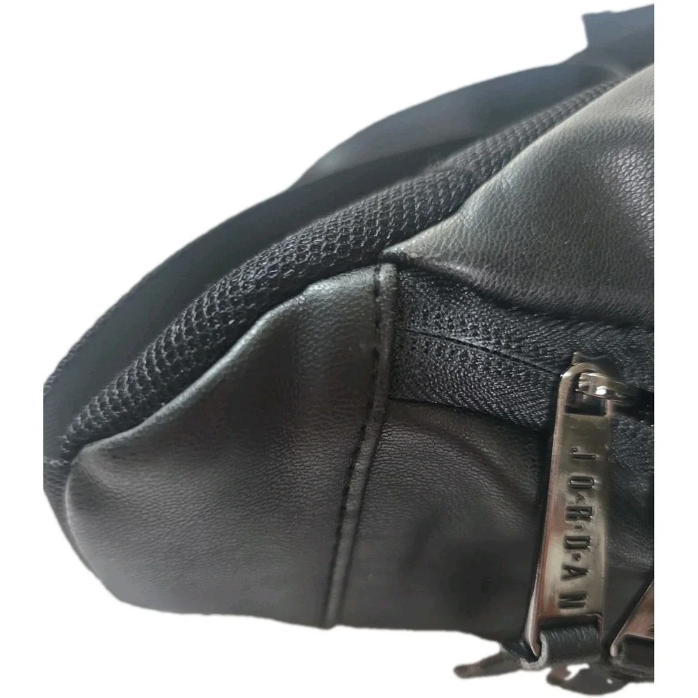 Jordan AJ Regal Black Crossbody Bag 2016 9A0138-KR5 - Very Good/Strap Fray Repai